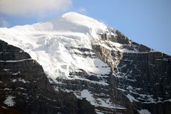 09 Mount Temple North Face Morning From Trans Canada Highway Driving Between Banff And Lake Louise in Summer.jpg